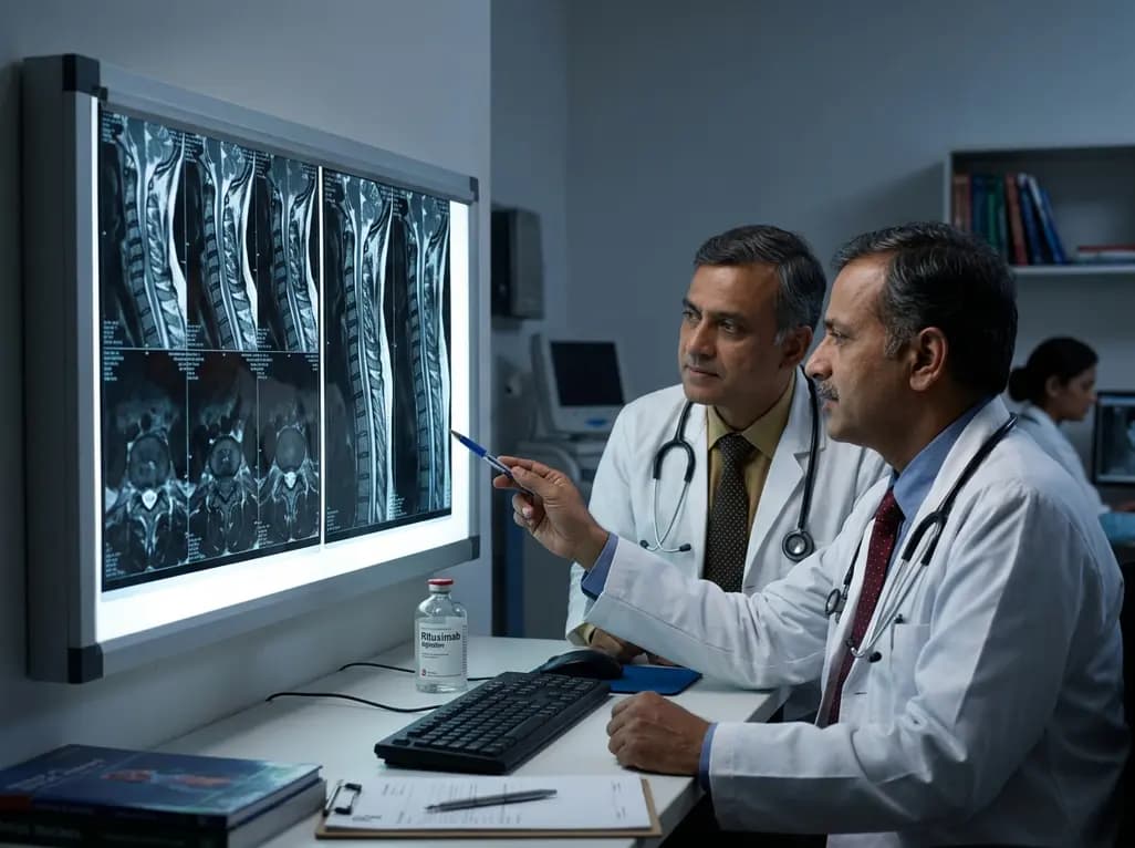 Spinal Cord Atrophy in NMOSD: Longitudinal MRI Insights and Rituximab Efficacy
