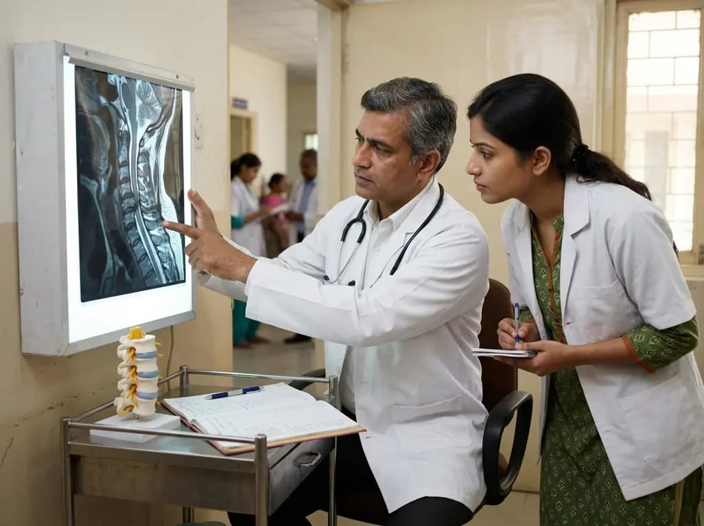 Cervical Central Spinal Stenosis Severity and Paraspinal Muscle Degeneration: Clinical Insights from ACDF Cohort