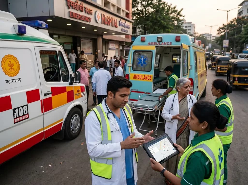 Inside Maharashtra's Plan to Unify Emergency Ambulances