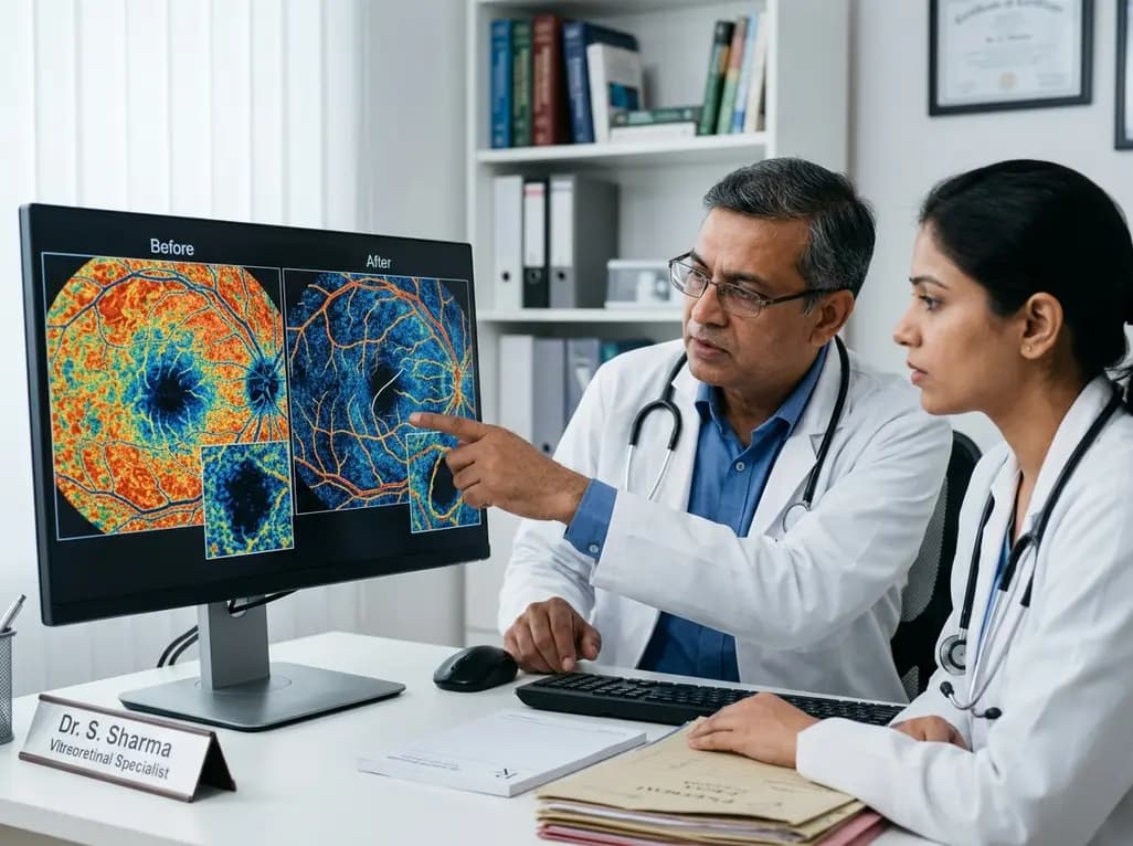 Perfusion Density Shifts After Epiretinal Membrane Surgery: Vessel Redistribution Explained