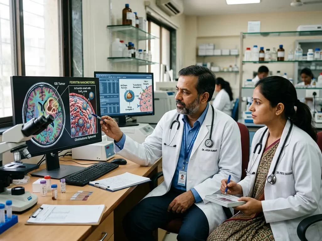 Ferritin Nanomotors for Glioblastoma: Breakthrough in Deep Tumor Penetration and Drug Delivery