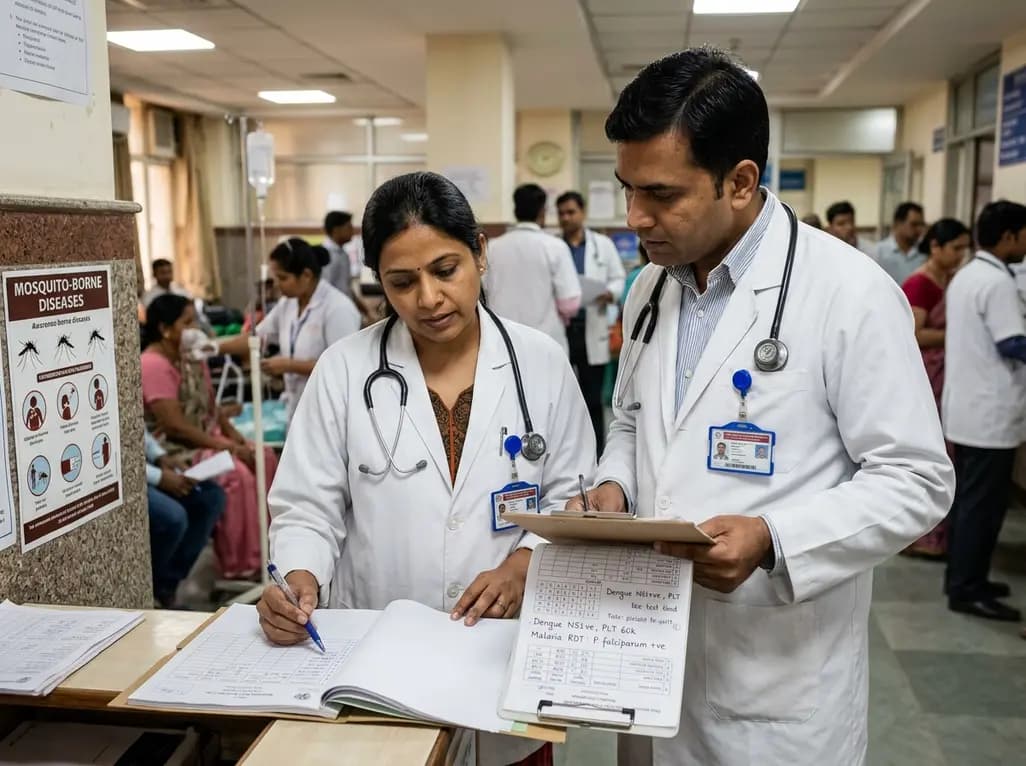 Delhi Vector Surge: Managing Dengue and Malaria in Clinic