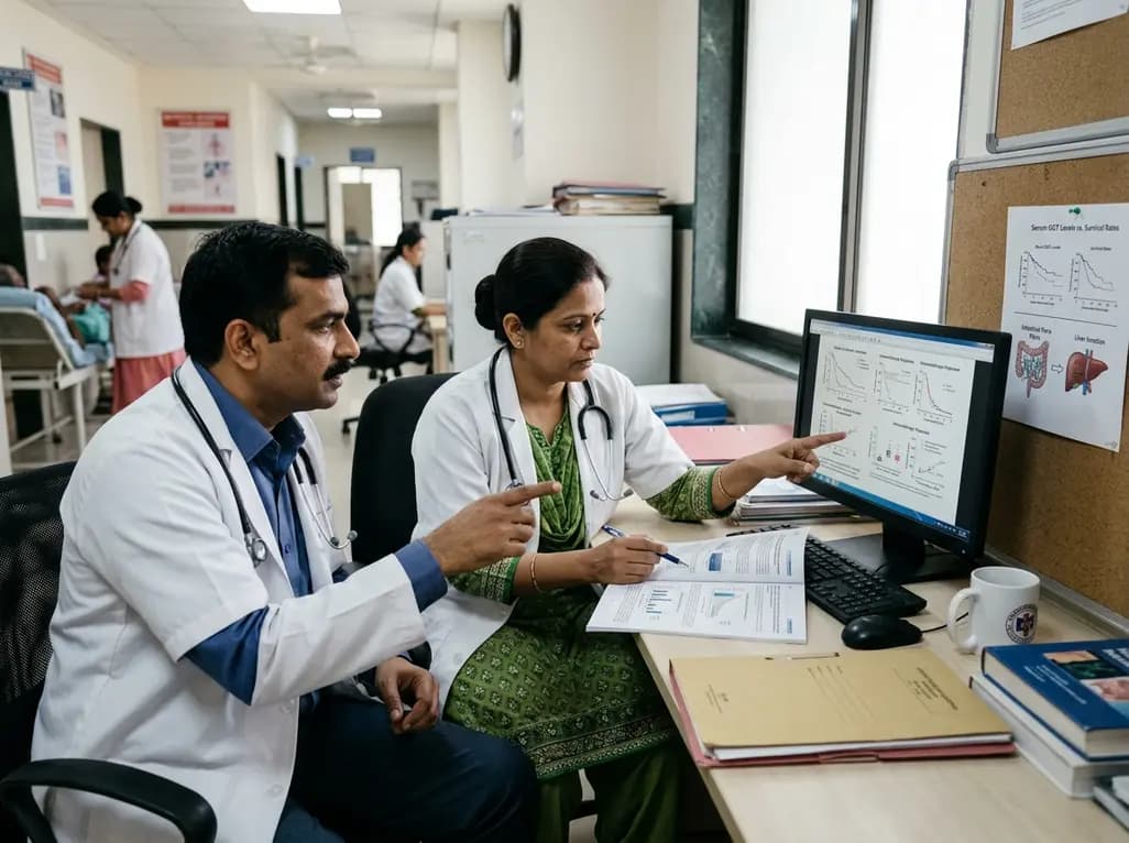 Biomarkers of Subclinical Cholestasis Predict Cancer Immunotherapy Resistance