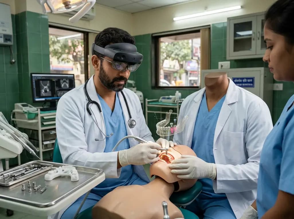 Augmented Reality vs Template-Guided Implant Surgery: An In-Vitro Accuracy Analysis