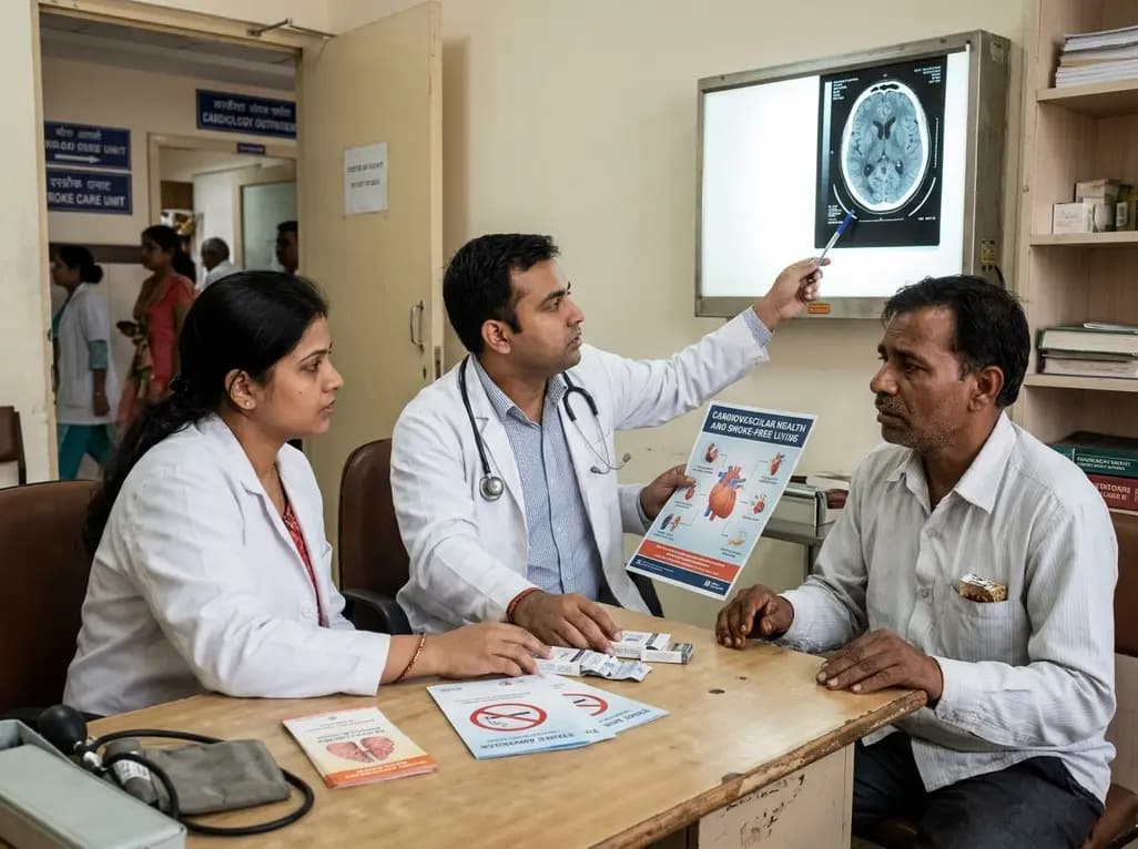 Tackling Tobacco Dependence to Reduce India's Stroke Risk
