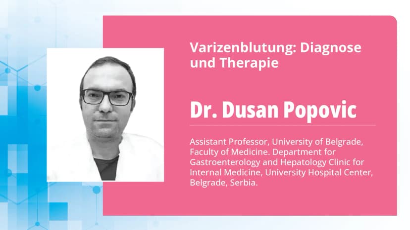 Varizenblutung: Diagnose und Therapie