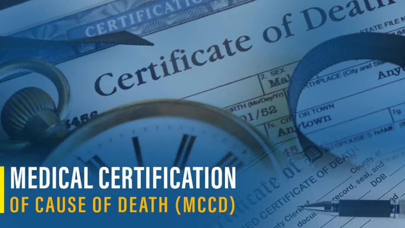 Completing MCCD Forms For Deaths Involving Medicolegal Events & Conclusion