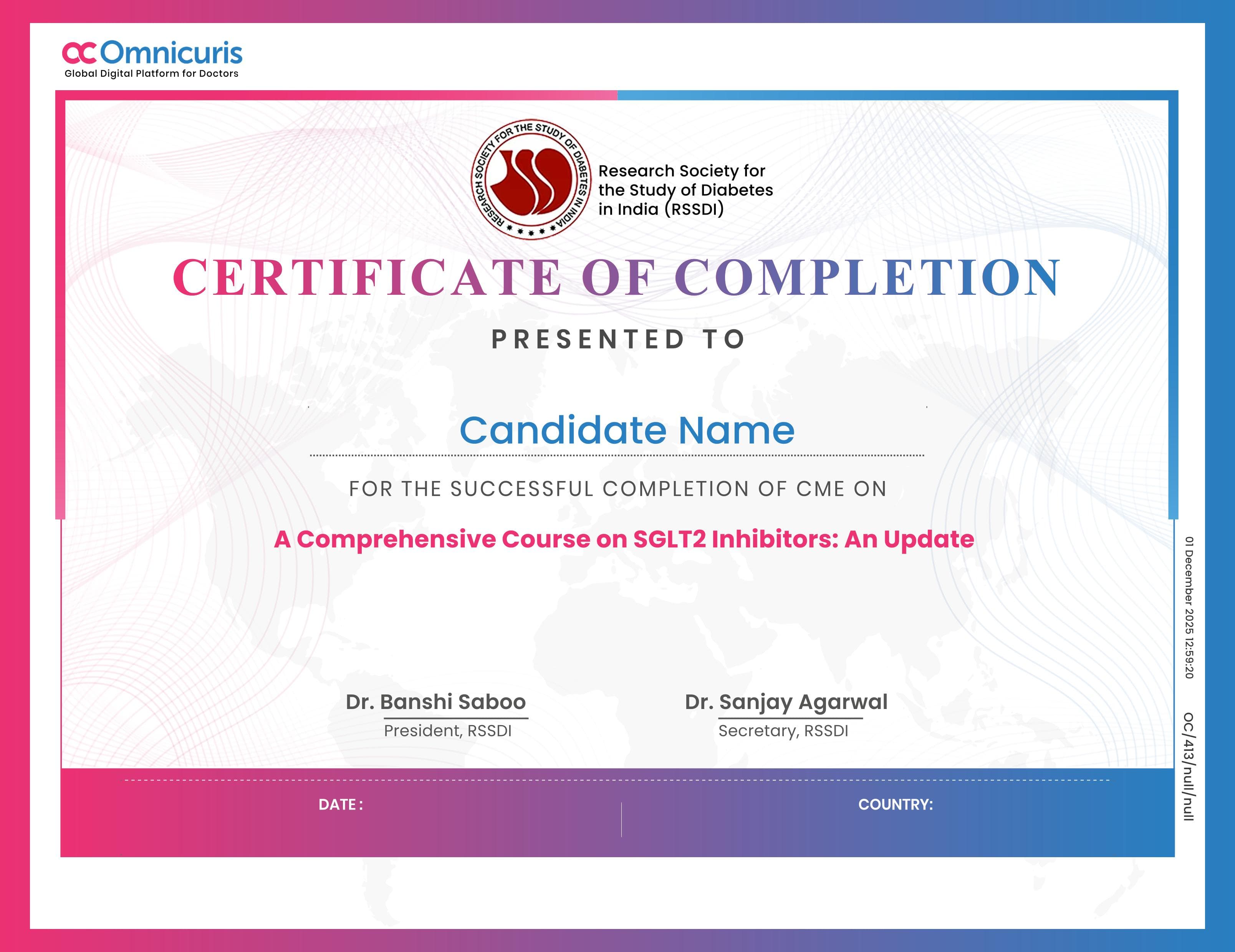 Certificate Preview