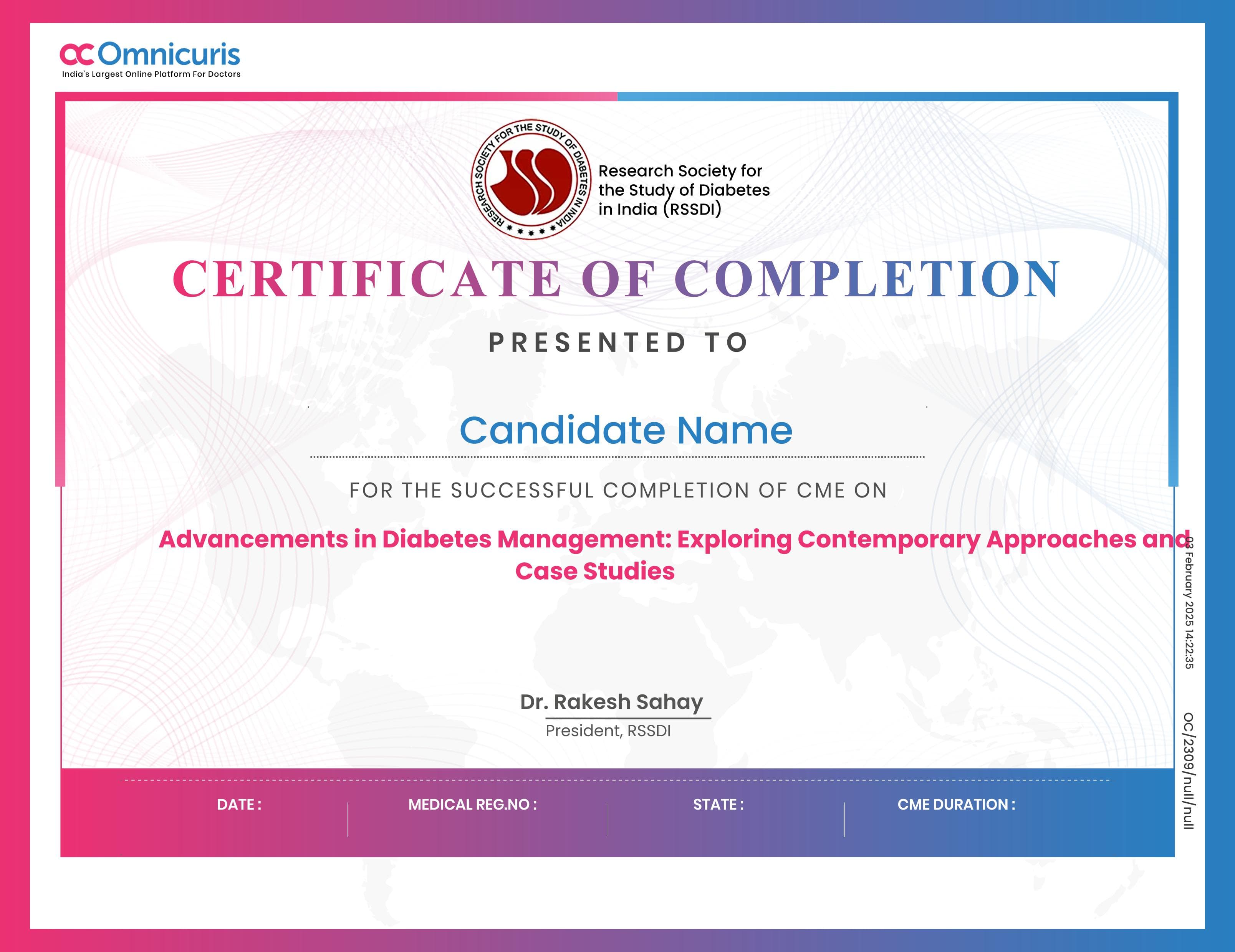Certificate Preview