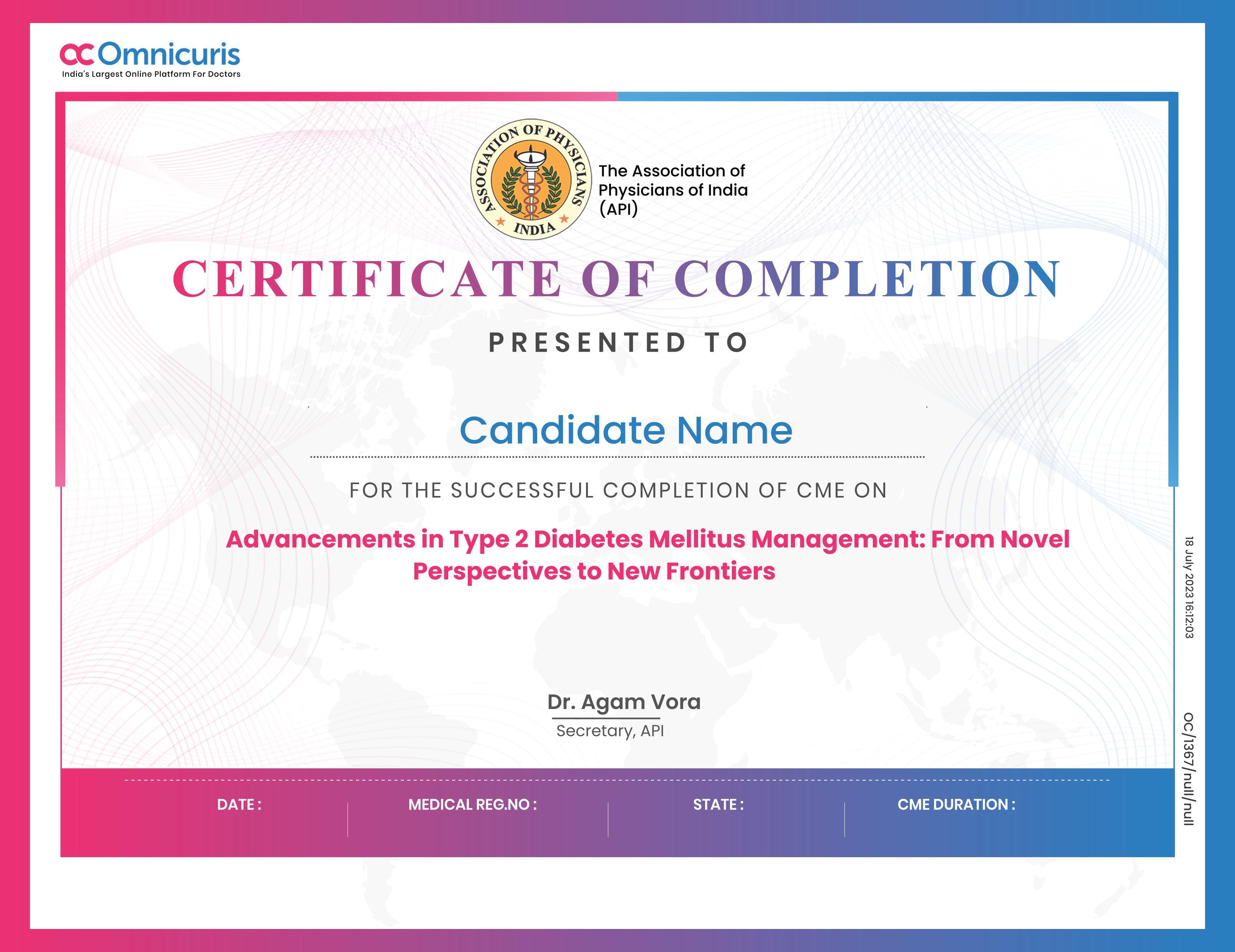 Certificate Preview