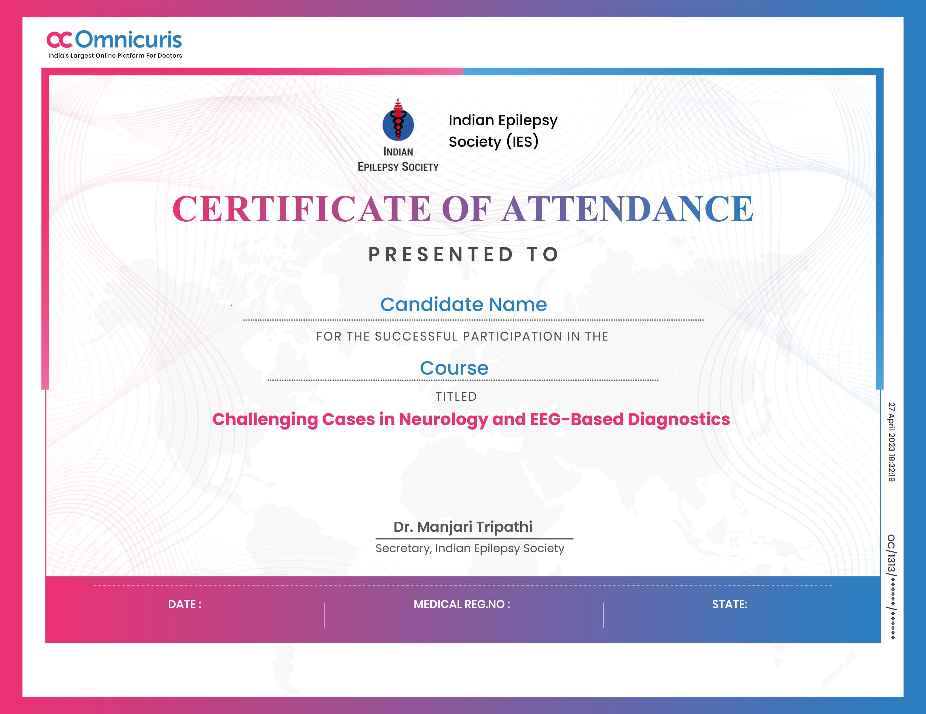 Certificate Preview