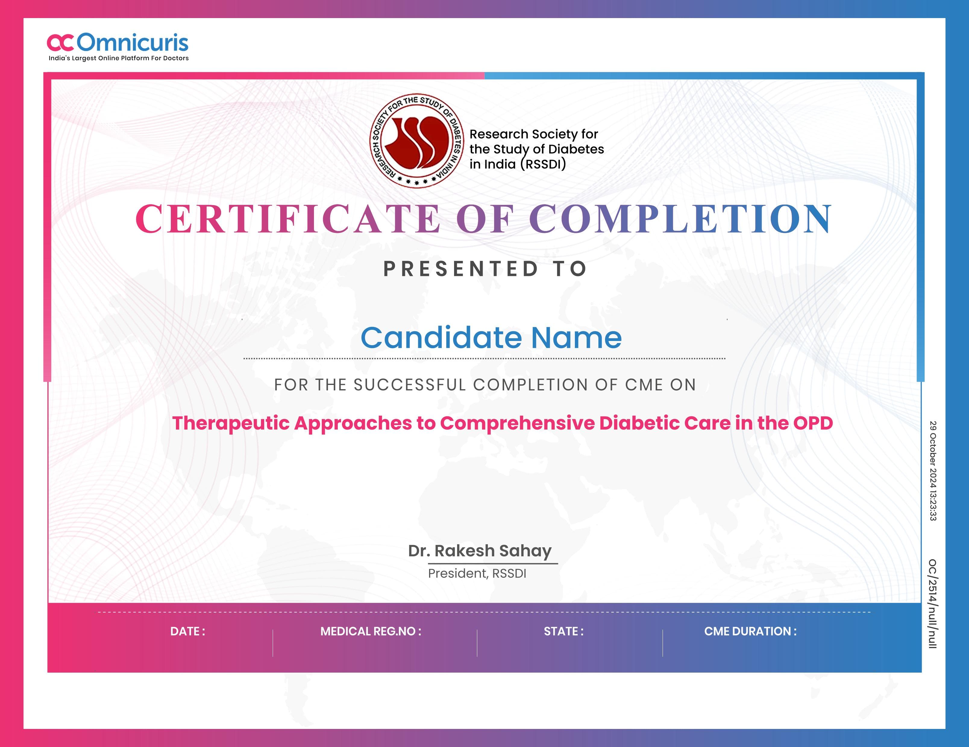 Certificate Preview