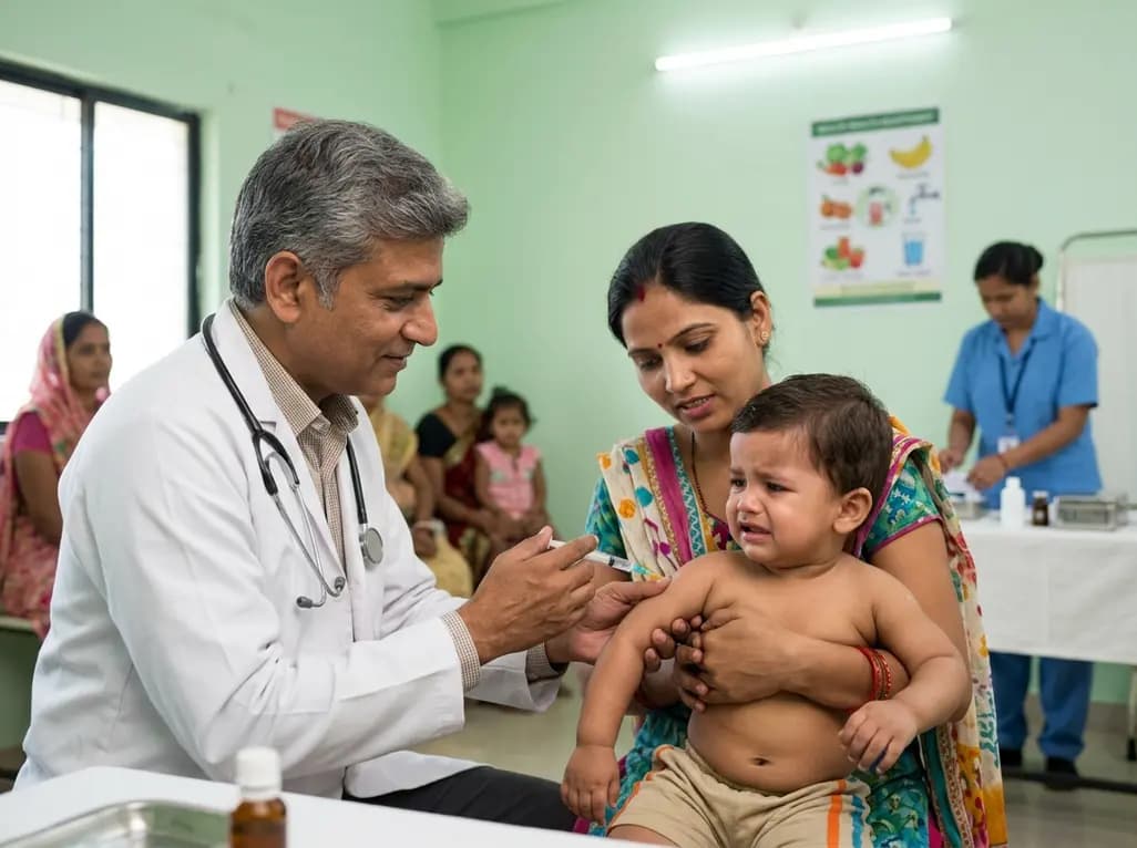 NFHS-6: Child Vaccination Rates Rise as Malnutrition Falls