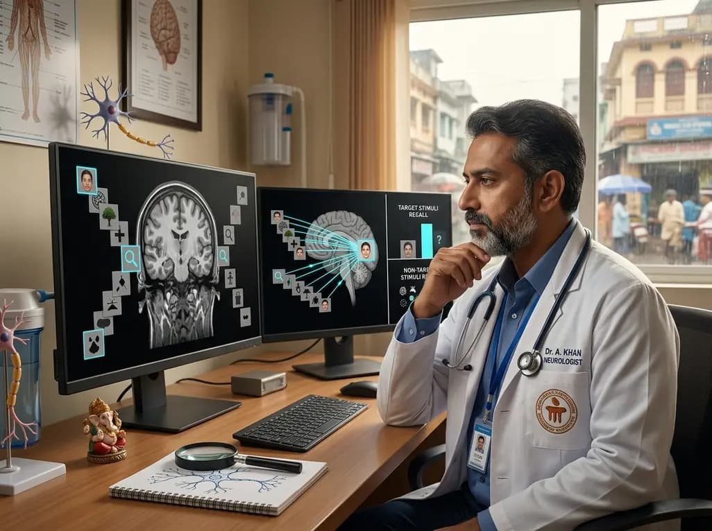 Fragile Memories: How the Brain Performs Subliminal Salience Search
