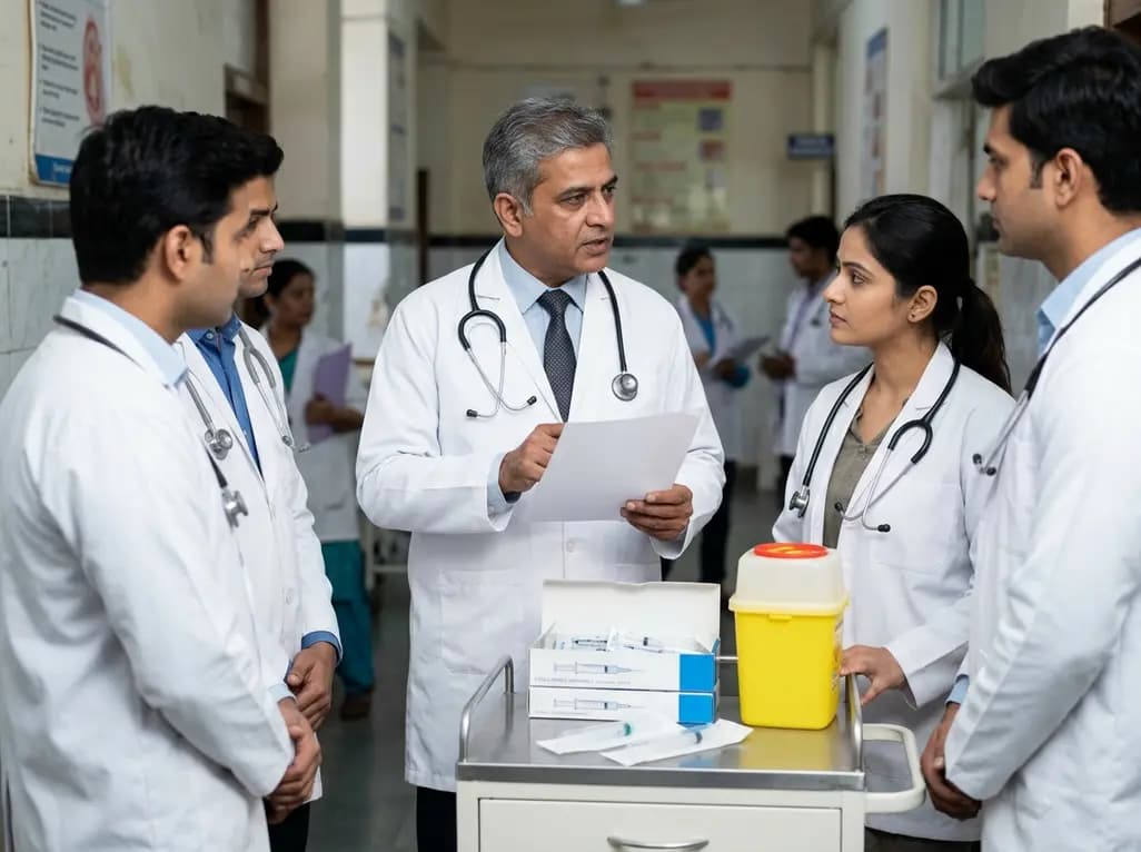 NMC Mandates Strict Injection Safety to Curb HIV Risk