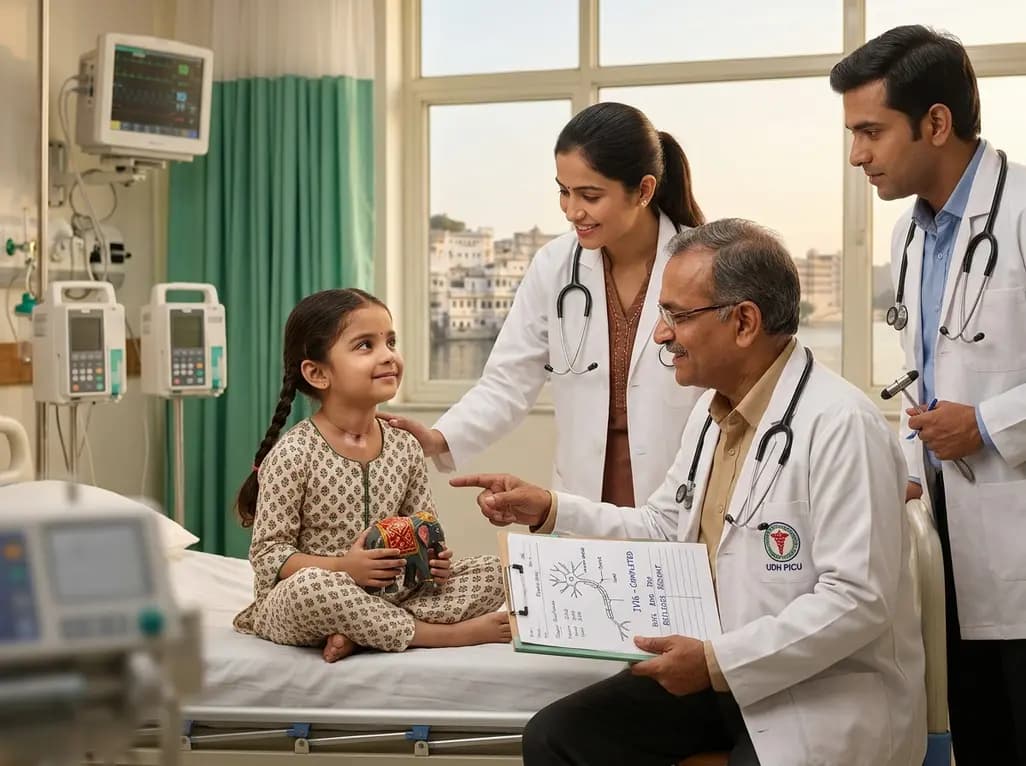 Udaipur Hospital Saves Five-Year-Old With Rare GBS