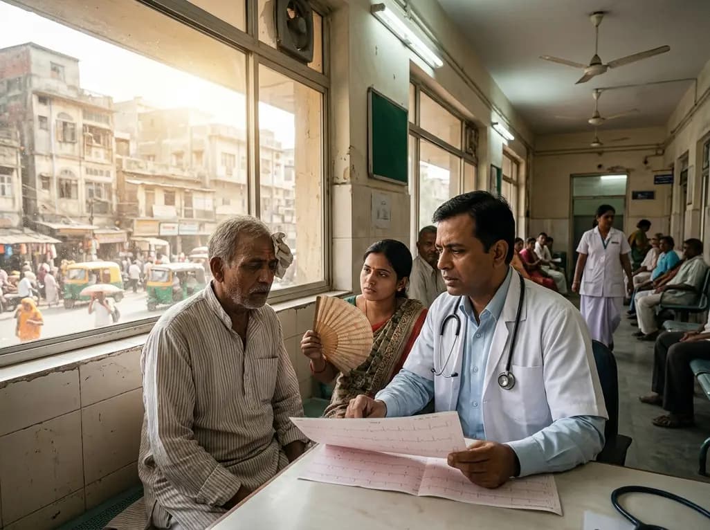 Urban Heat Exposure Linked to Rising Heart Disease in South Asia