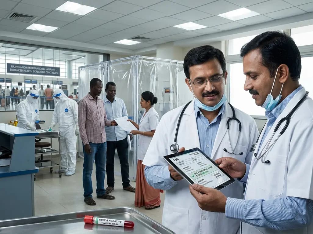 Suspected Ebola Cases Test Negative at Hyderabad Hospital