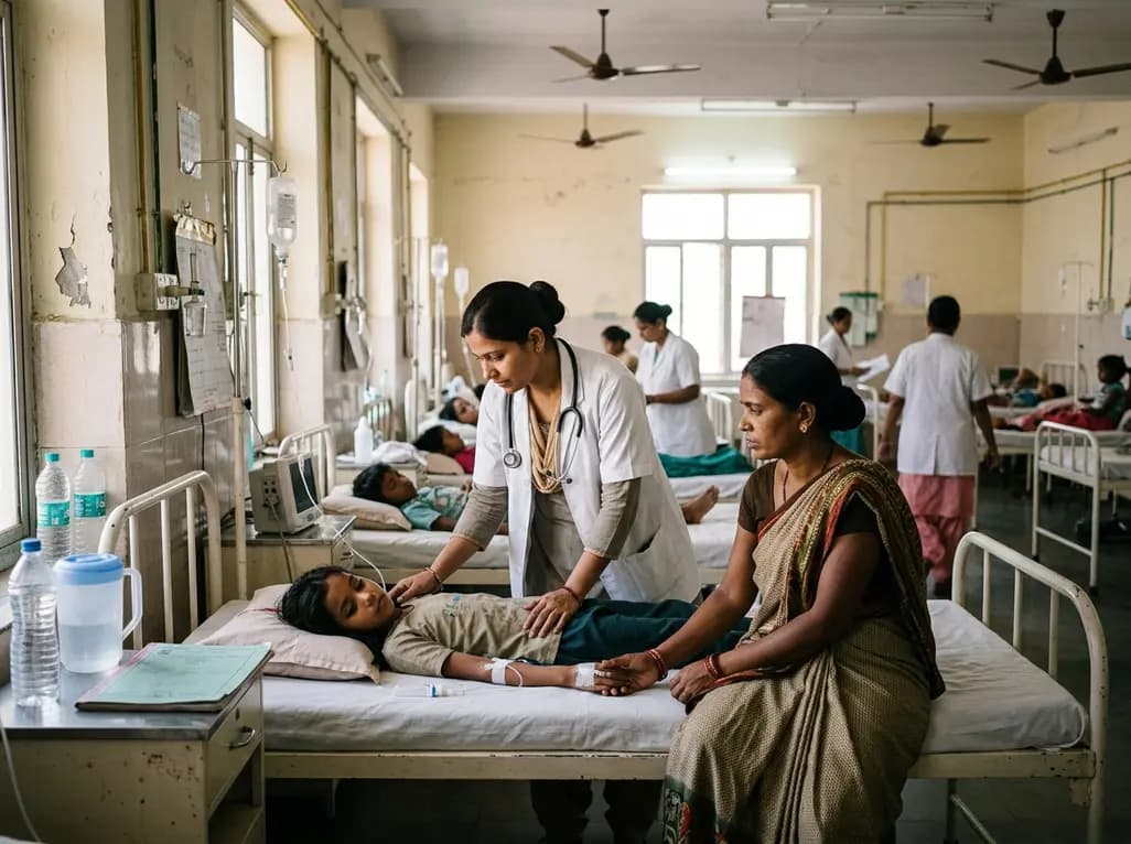 Water Contamination Hospitalizes Children in Guna, MP