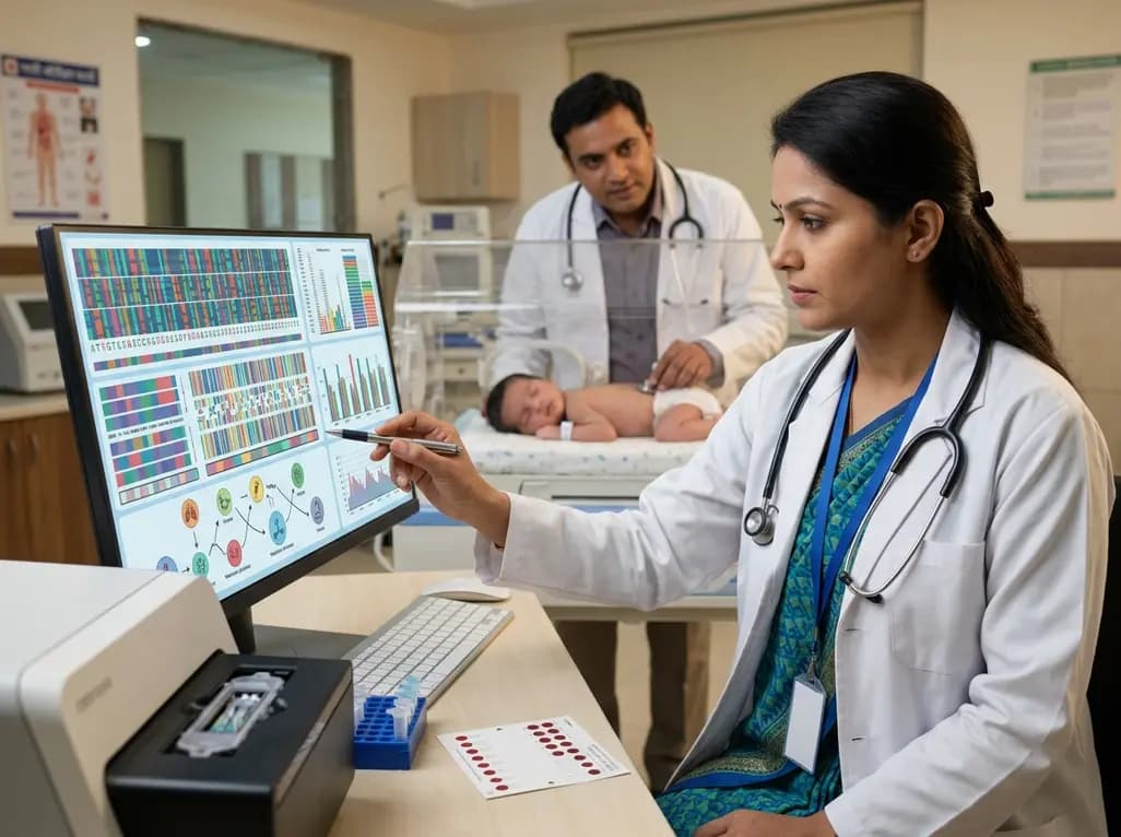 The Role of Genomics in Enhancing Newborn Screening