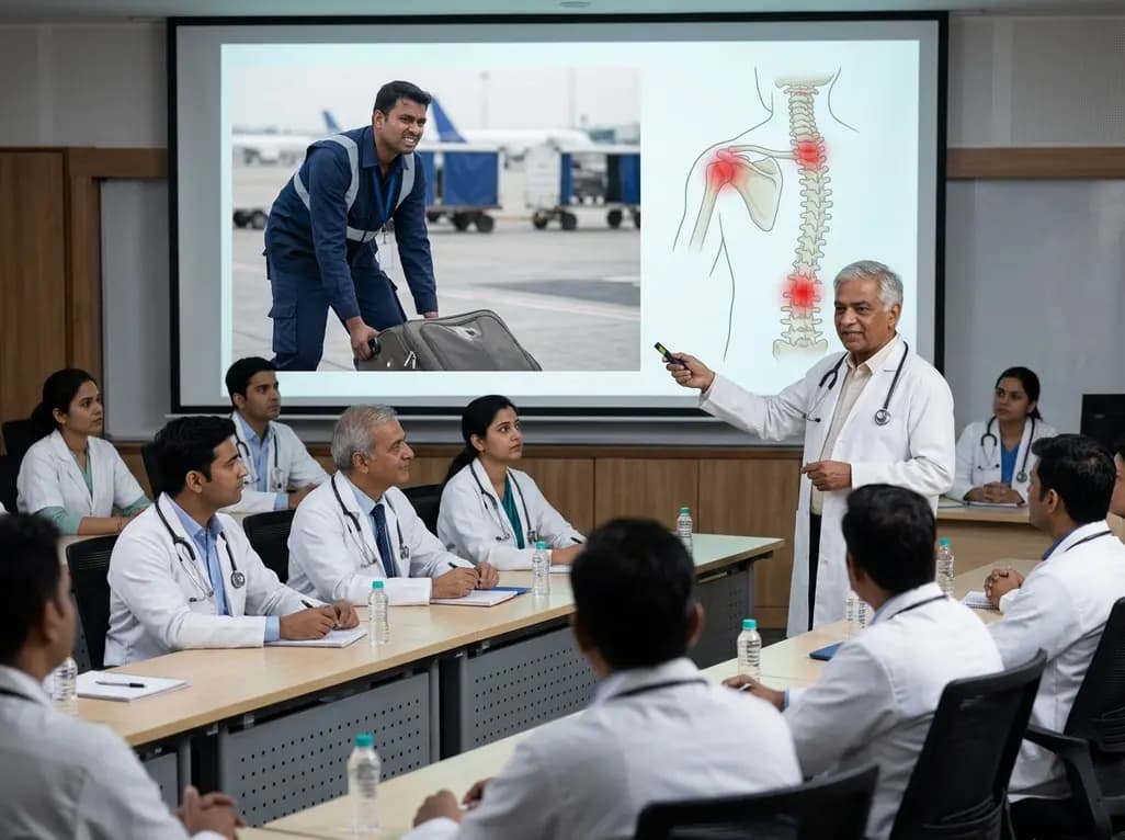 Work-Related Musculoskeletal Disorders Among Airport Staff: A Global Review