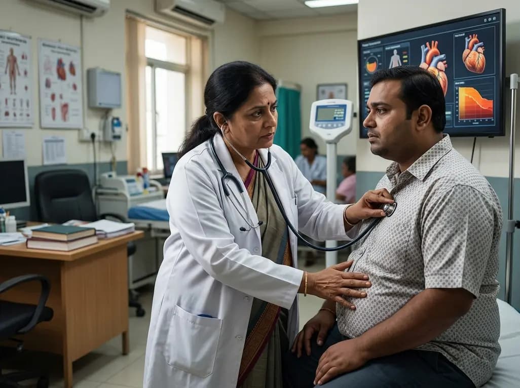 Is Your Heart Older Than You? India's Obesity Crisis