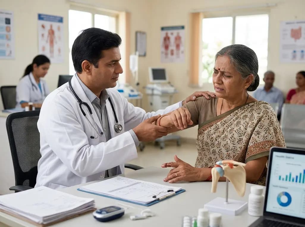 Frozen Shoulder and Joint Complications of Diabetes