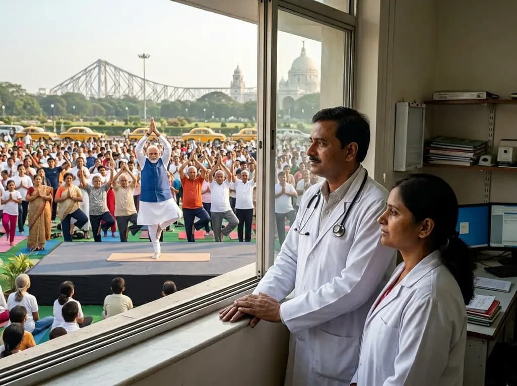 PM Modi to Lead International Yoga Day 2026 in Kolkata