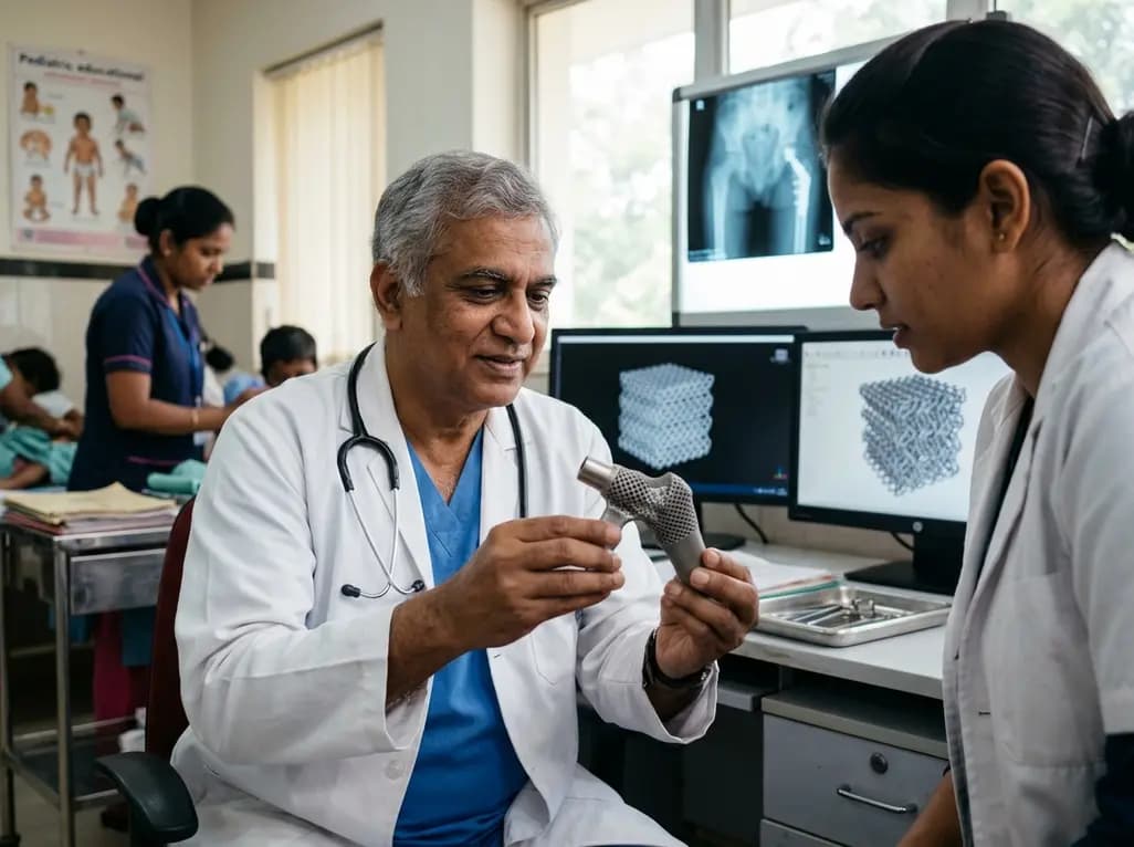 Innovative TPMS Lattice Designs Enhance Paediatric Orthopaedic Implants