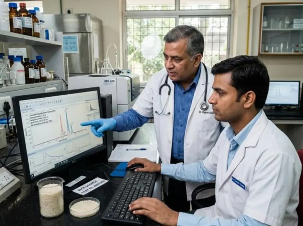 Rapid Identification of Pesticide Residues in Rice via Ion Mobility Spectrometry