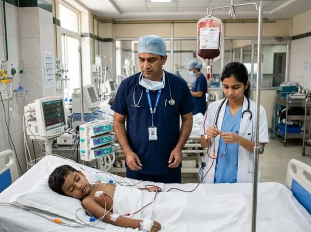 Evaluating the Safety of AS-3 Red Blood Cells in Pediatric Large Volume Transfusions