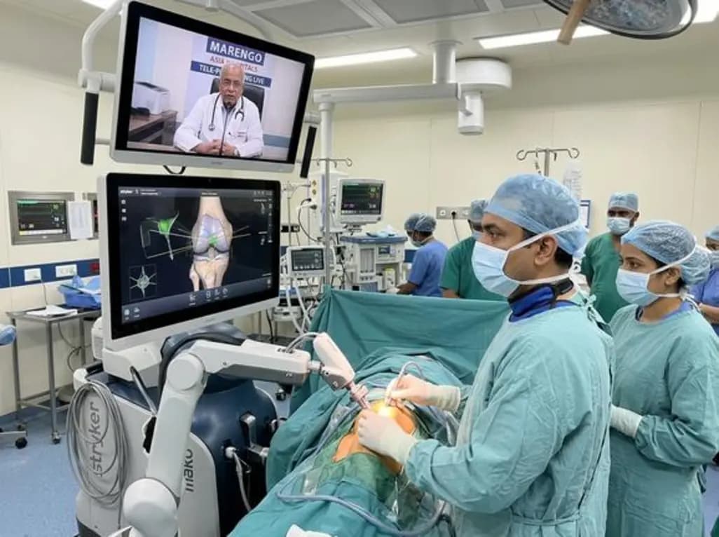 India's First Tele-Proctored Robotic Knee Surgery Program