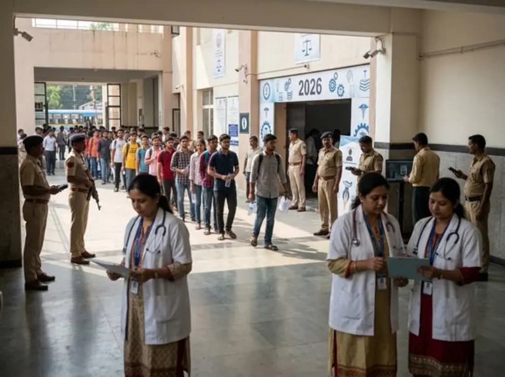 NTA Conducts NEET-UG 2026 Re-Exam Amid Tight Security