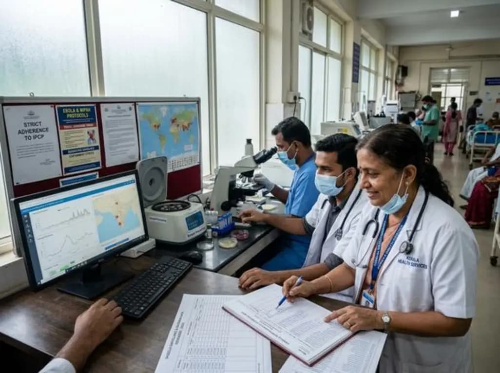 Kerala Tackles Shigella Outbreak, Nipah and Ebola Vigil