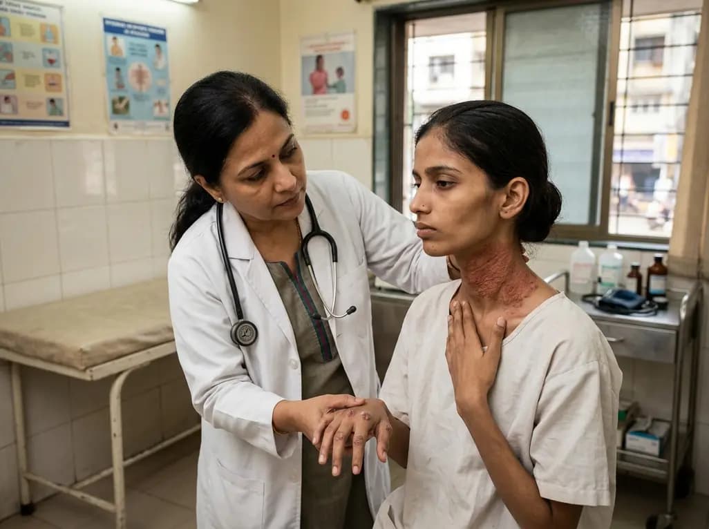 Recognizing Pellagra and Casal's Necklace in Anorexia Nervosa