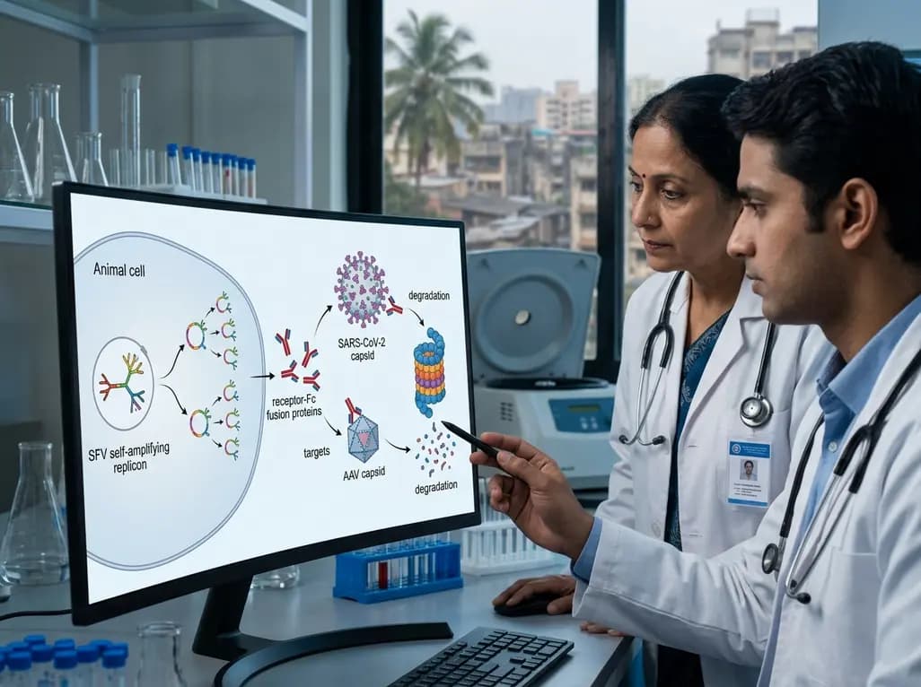 A Breakthrough in Targeted Viral Protein Degradation Using SFV Replicons