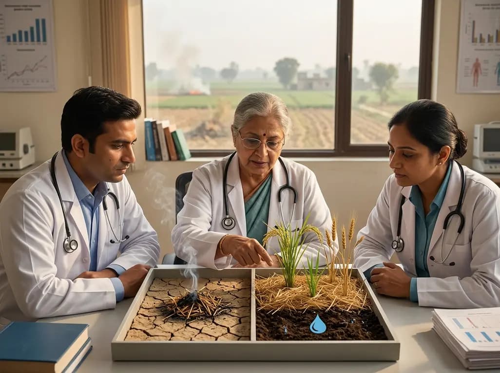 Optimizing Water Sustainability and Air Quality: The Impact of Tillage and Mulching in Punjab