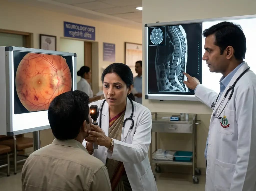 Spinal Tumours and Papilloedema: A Crucial Diagnostic Link