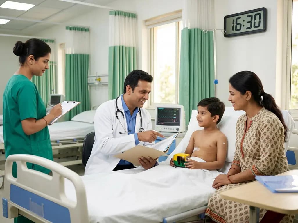Early Discharge After Paediatric Liver Biopsy: Safety and Risk Stratification
