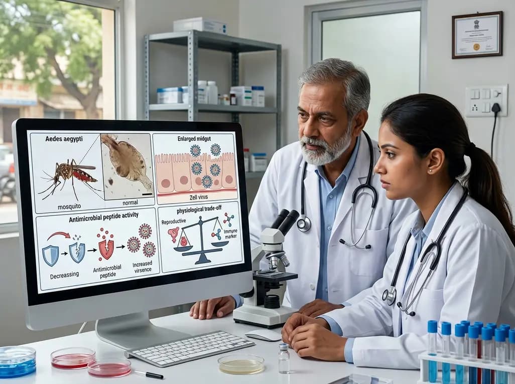 Understanding the Aedes aegypti Reproduction Trade-off and Vector Competence