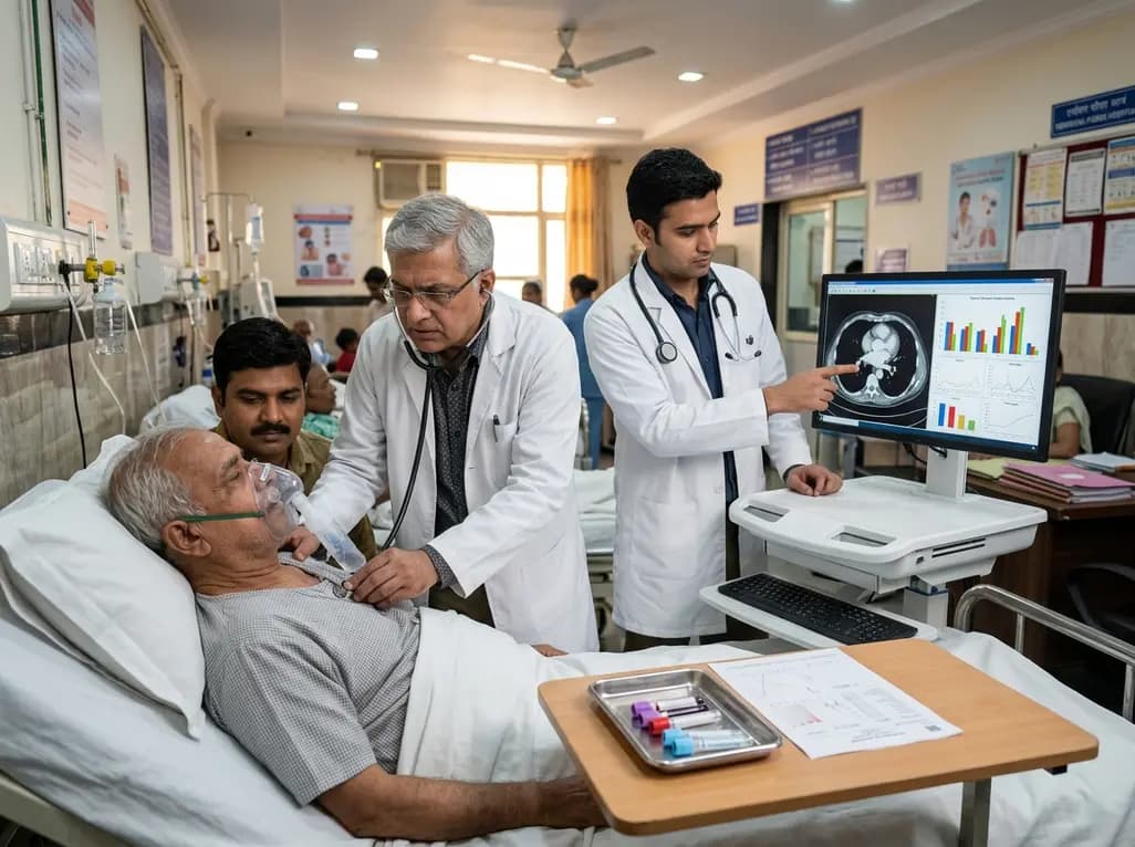 Biomarker Profiles in AECOPD Patients: Identifying Pulmonary Hypertension Risk