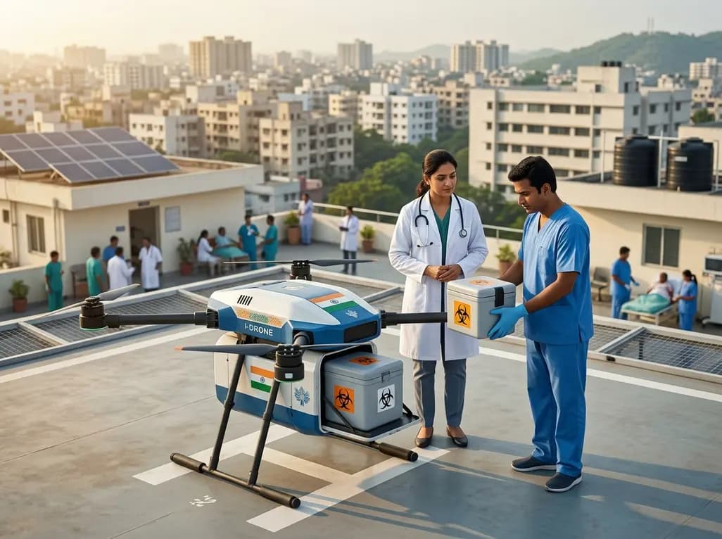 How Drones Cut India's TB Diagnosis Time by Ten Days