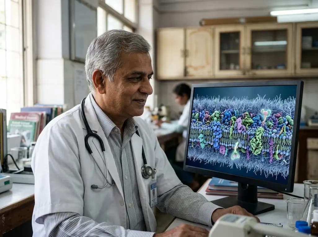 Understanding Cellular Membrane Crowding Dynamics in Human Physiology