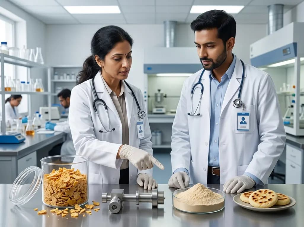 Sustainable Nutrition: Transforming Corn Flake Residue into Functional Flours