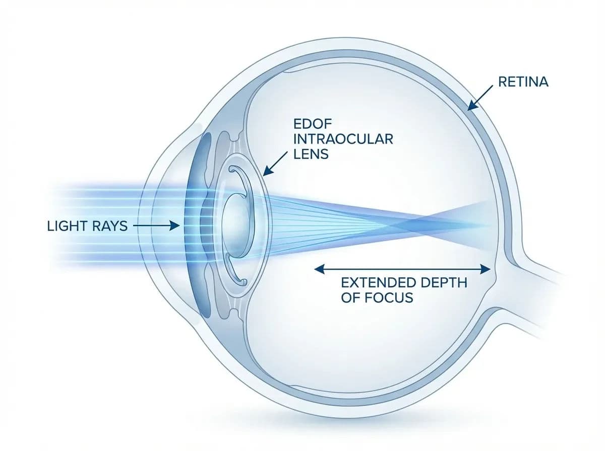 Multifocal IOLs Improve Near Vision but Increase Glare and Halo Symptoms