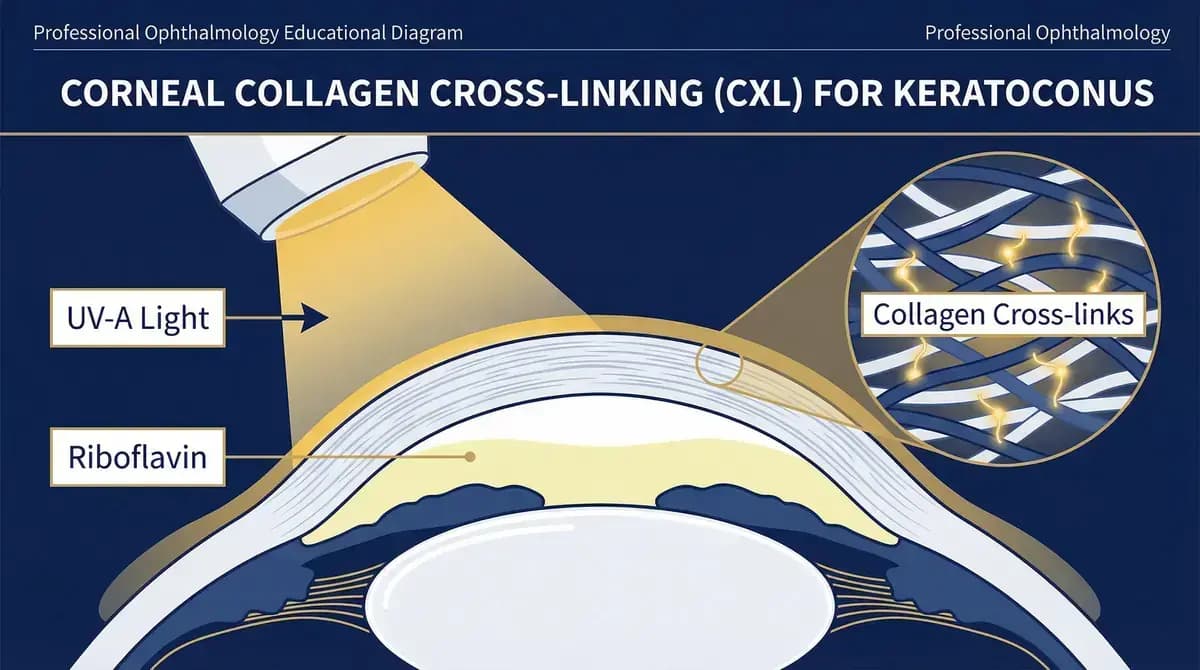 Corneal Cross-Linking Can Halt Progressive Keratoconus