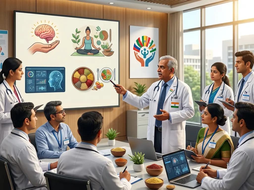 India Champions Mental Wellness at 16th BRICS Health Meet