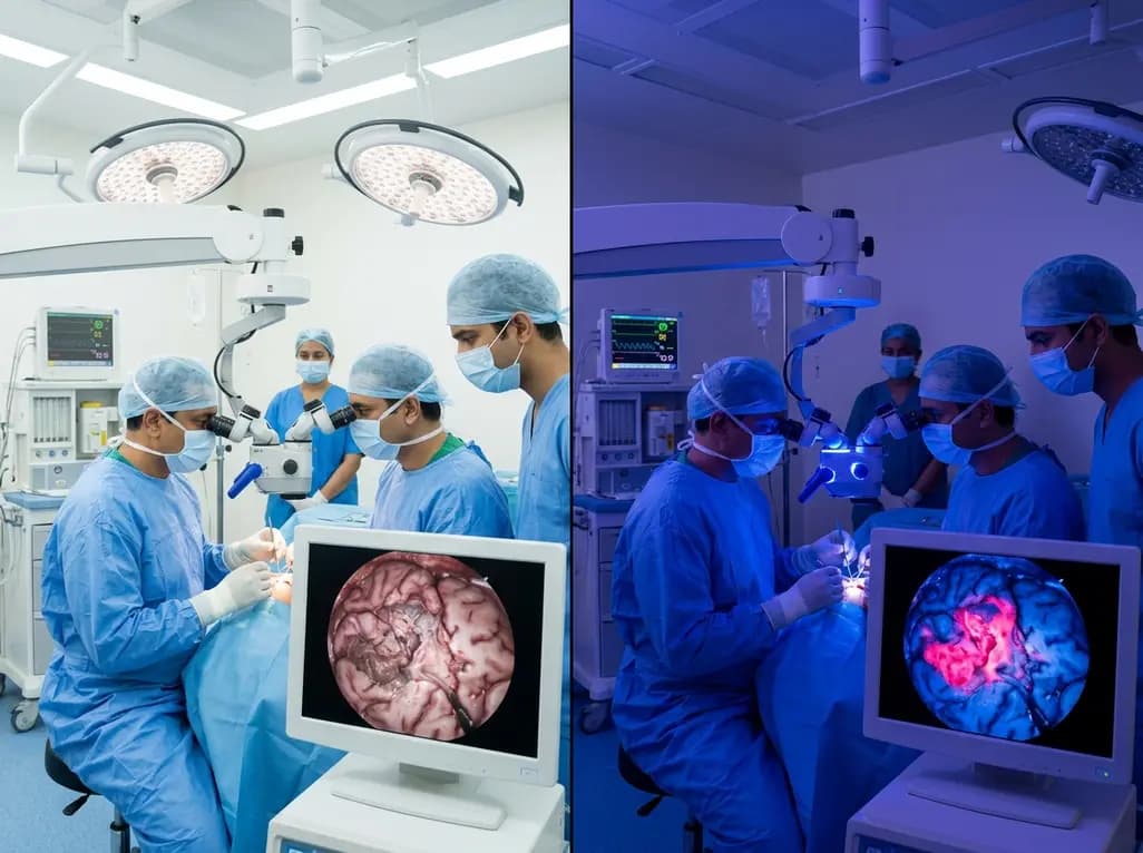 5-ALA Fluorescence-Guided Surgery vs White-Light Resection in Glioblastoma: Systematic Review Meta-Analysis
