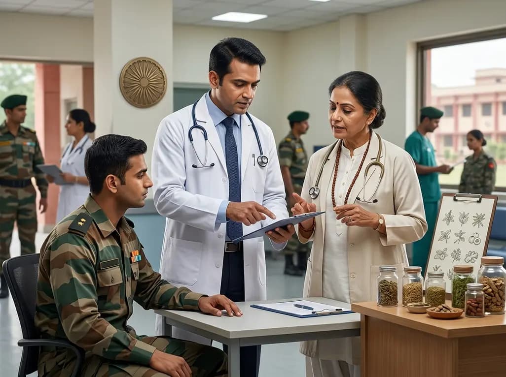 AYUSH Outpatient Care Expansion in Military Hospitals