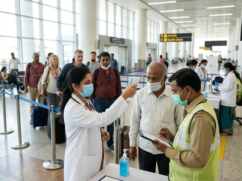 India Strengthens Ebola Screening Measures Across Entry Points